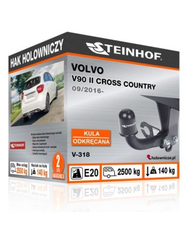 Hak holowniczy Volvo V90 II CROSS COUNTRY odkręcany