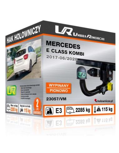 Hak holowniczy Mercedes E CLASS KOMBI wypinany pionowo