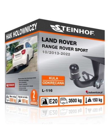 Hak holowniczy Land Rover RANGE ROVER SPORT odkręcany